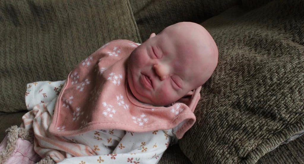 Silicone head and limbs 16” Ethan preemie