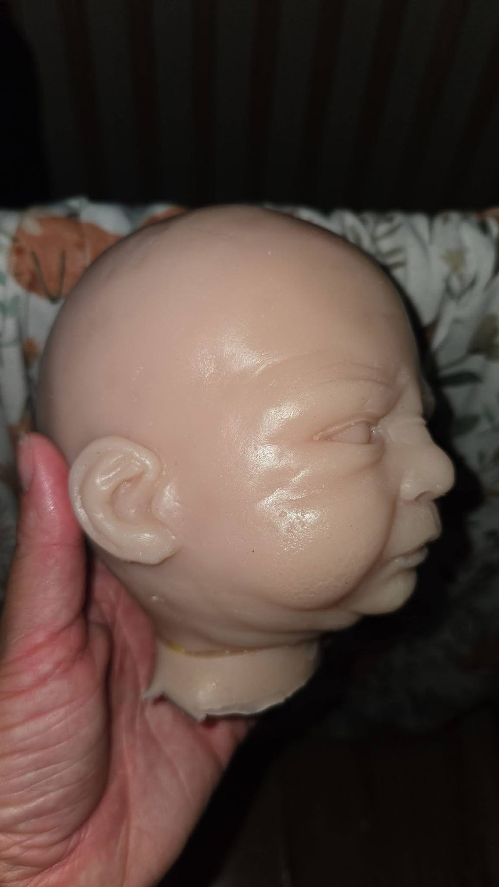 Silicone art doll head or full body for 16” cuddle body Nelly— Donna kohn