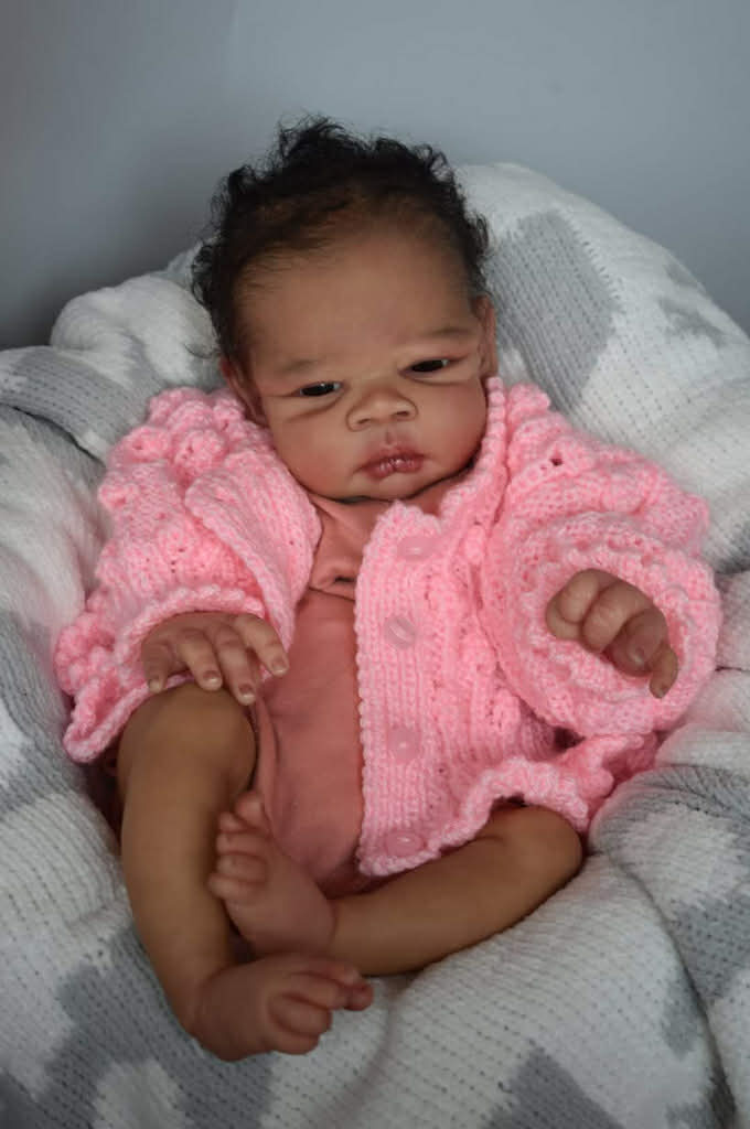 Silicone head and limbs ROSSIN 19” newborn