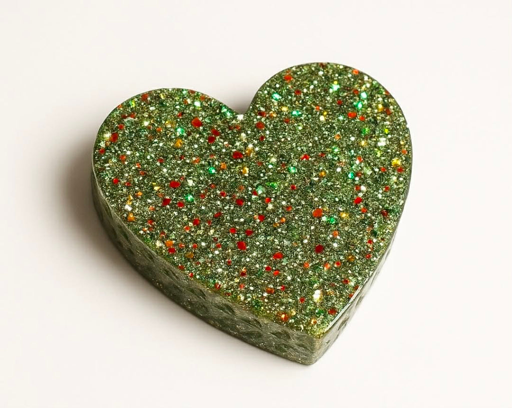 Fetus Memorial Heart – Pregnancy Loss Keepsake – Handmade Resin Memorial – Miscarriage Remembrance – Baby Loss Memorial