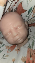 Silicone art doll head or full body for 16” cuddle body Nelly— Donna kohn