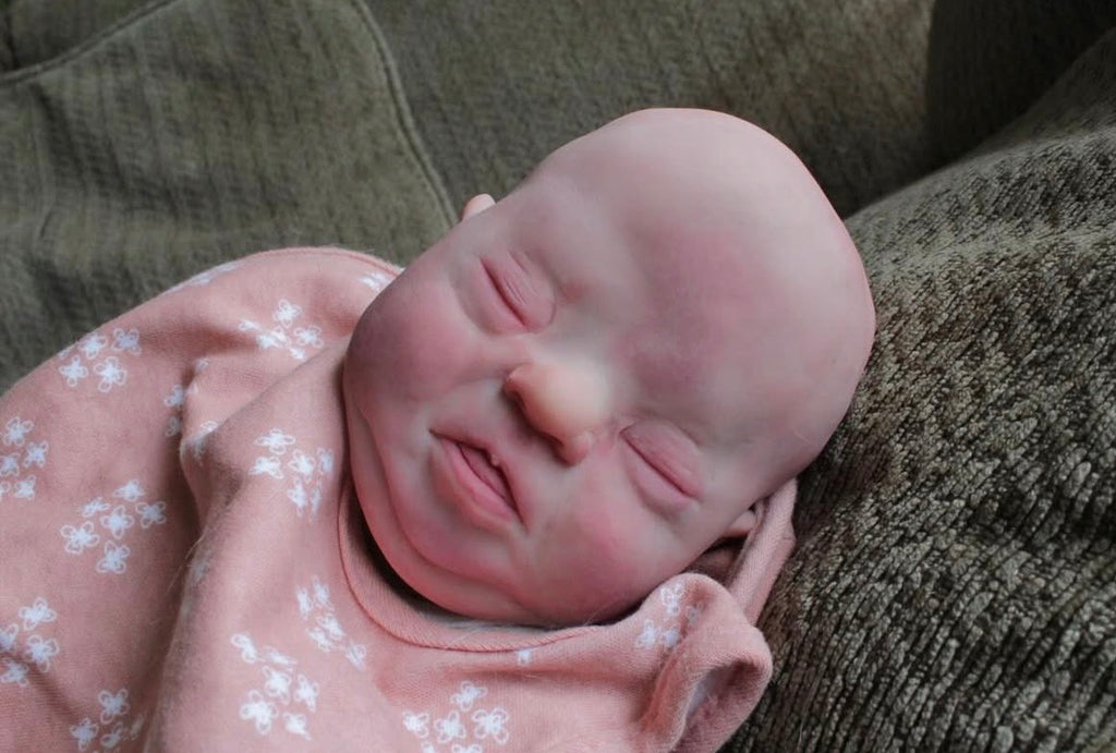 Silicone head and limbs 16” Ethan preemie