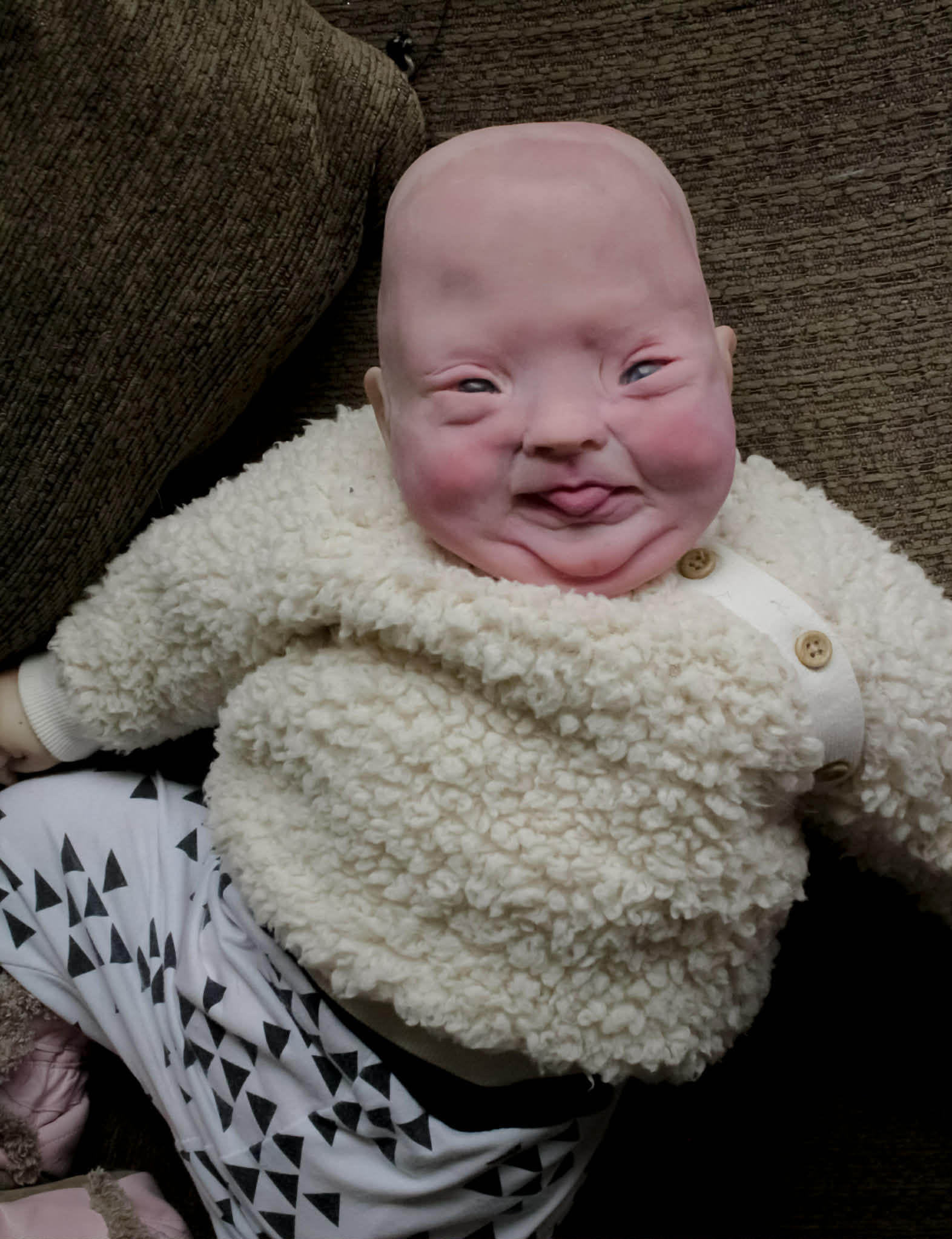 Silicone head totter tort -Jamison McCarty 23”-24” Down syndrome or full body