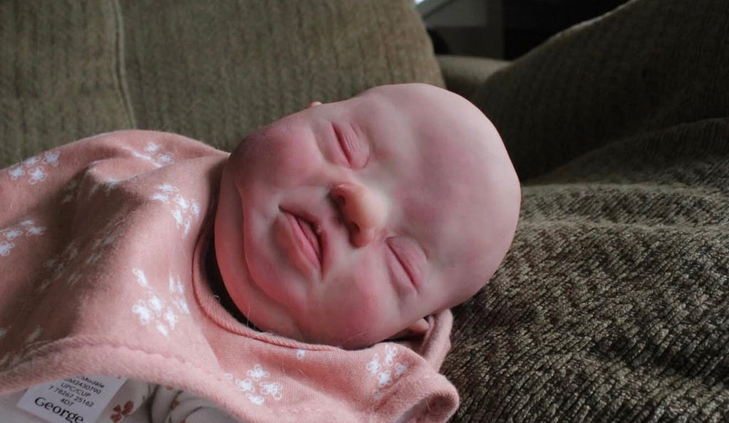 Silicone head and limbs 16” Ethan preemie