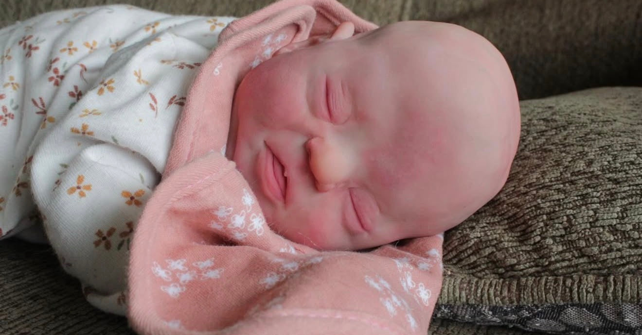 Silicone head and limbs 16” Ethan preemie