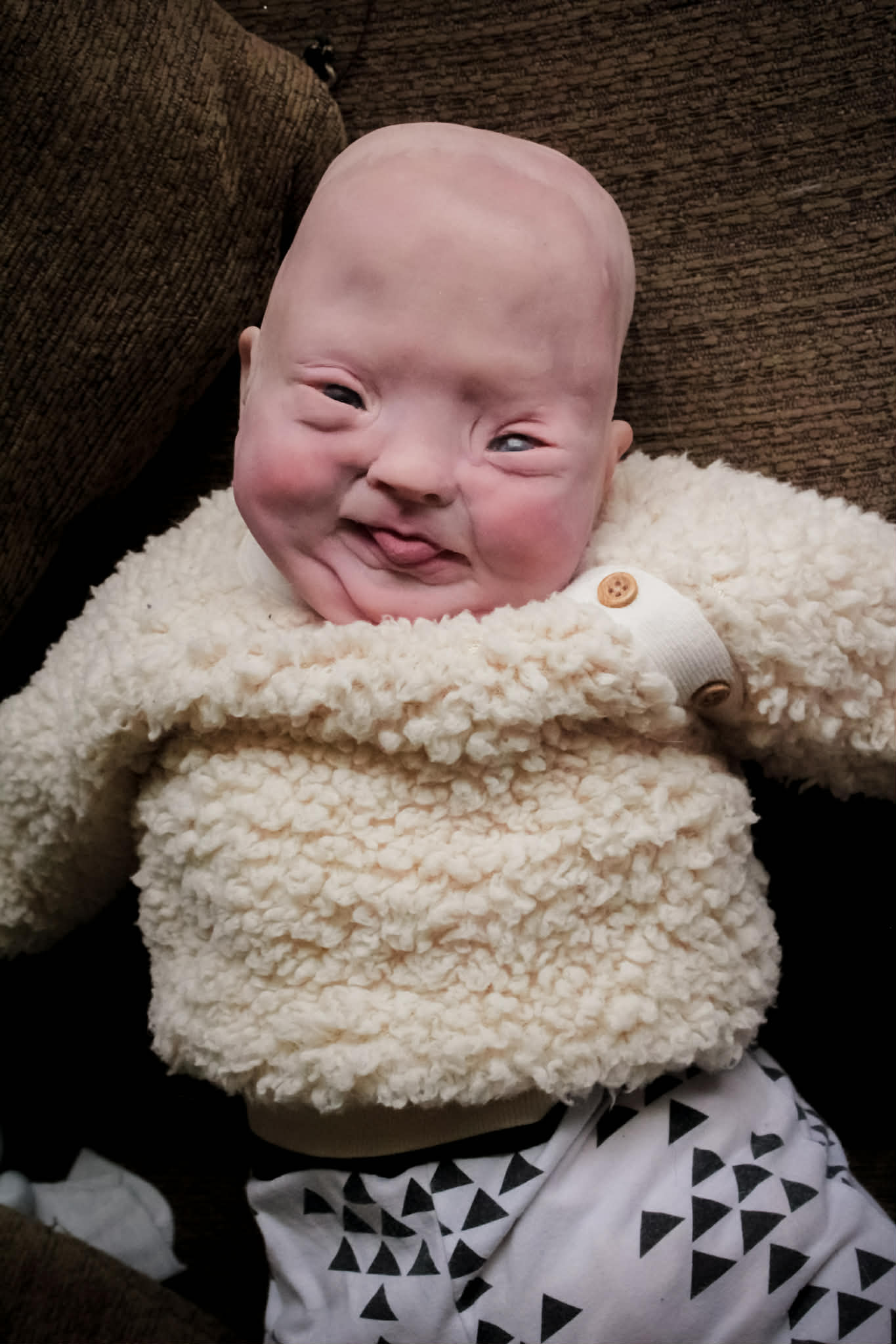 Silicone head totter tort -Jamison McCarty 23”-24” Down syndrome or full body