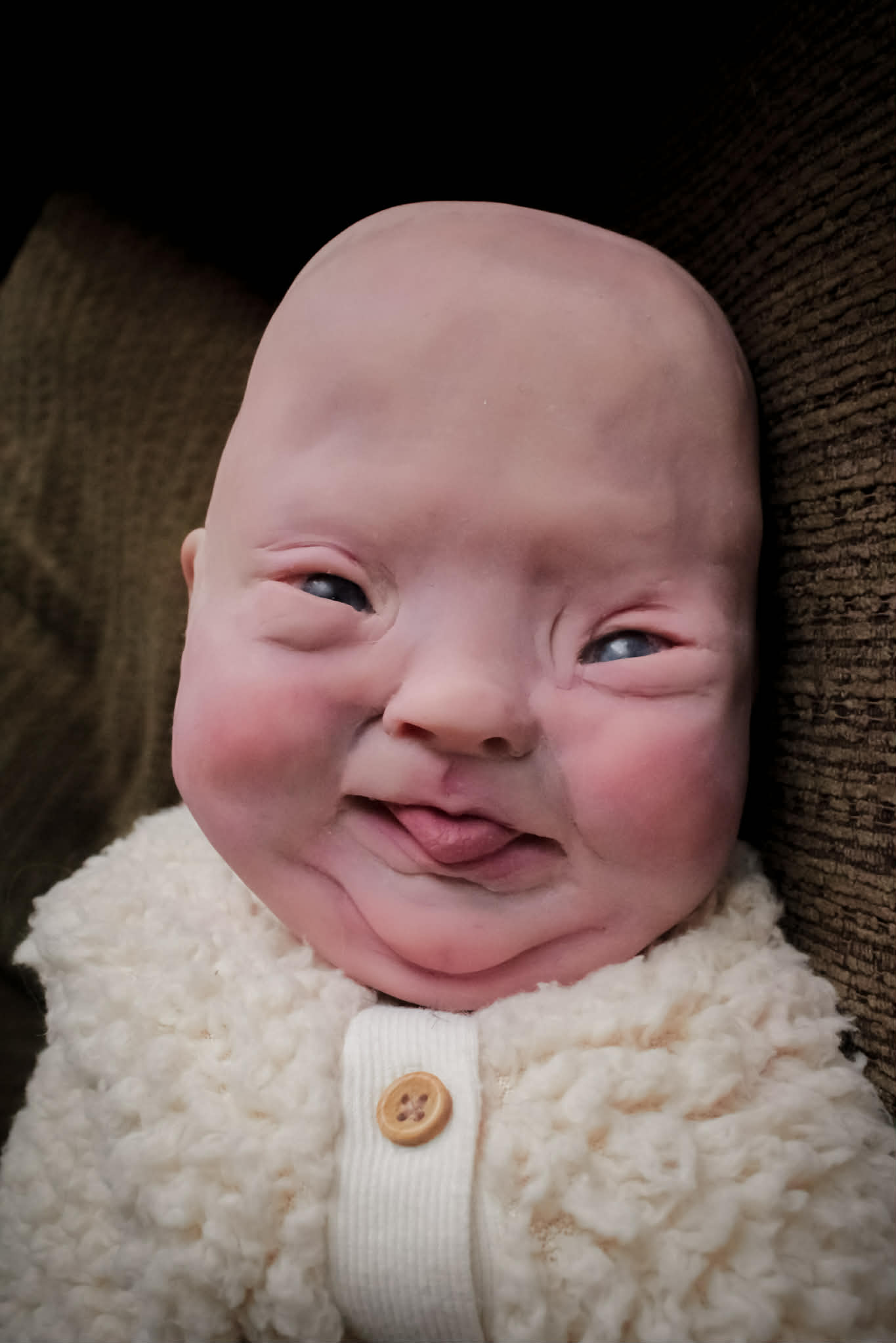 Silicone head totter tort -Jamison McCarty 23”-24” Down syndrome or full body