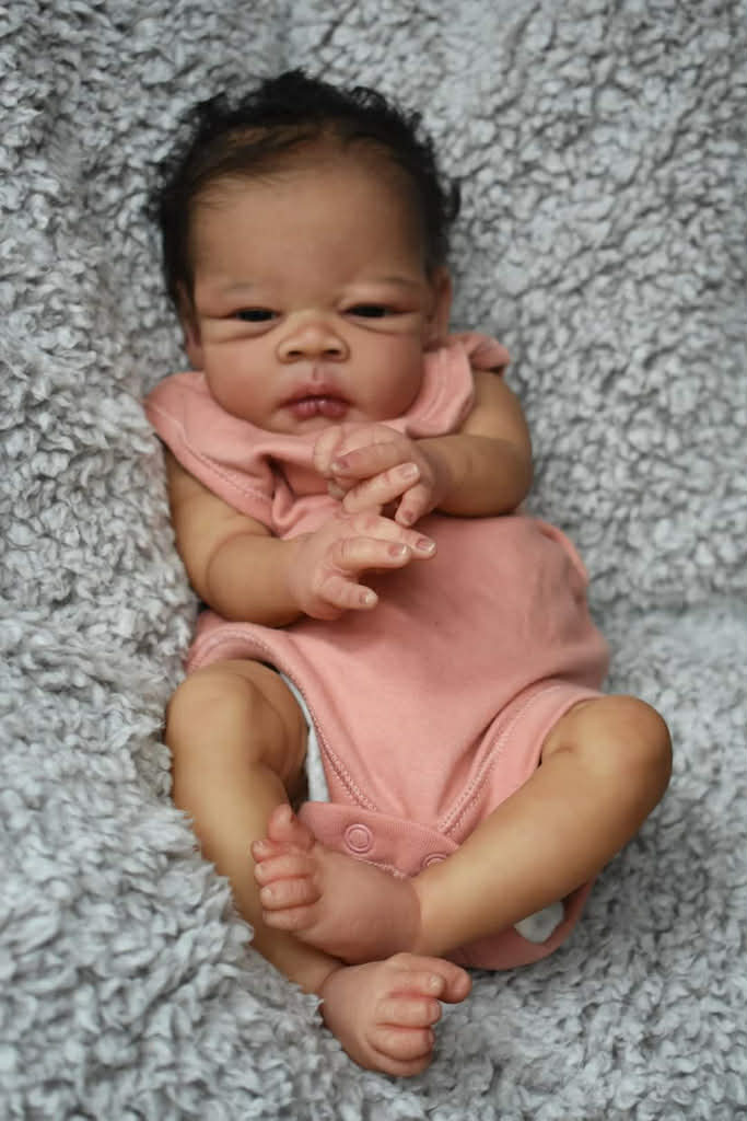 Silicone head and limbs ROSSIN 19” newborn