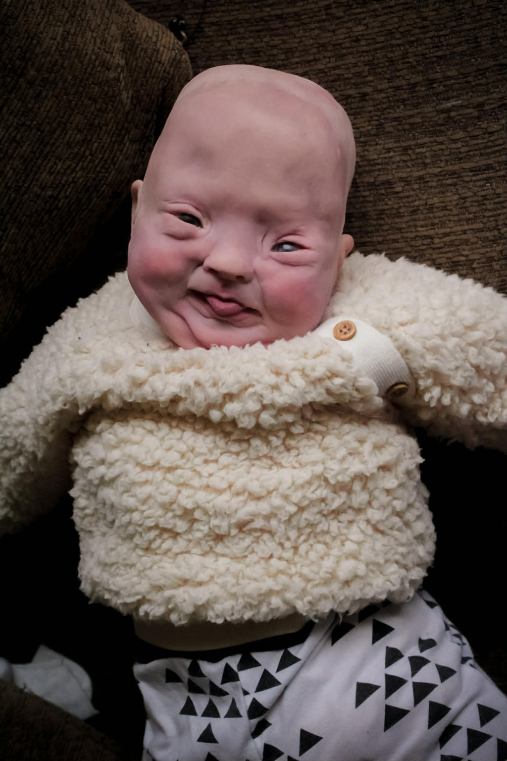 Silicone head totter tort -Jamison McCarty 23”-24” Down syndrome or full body