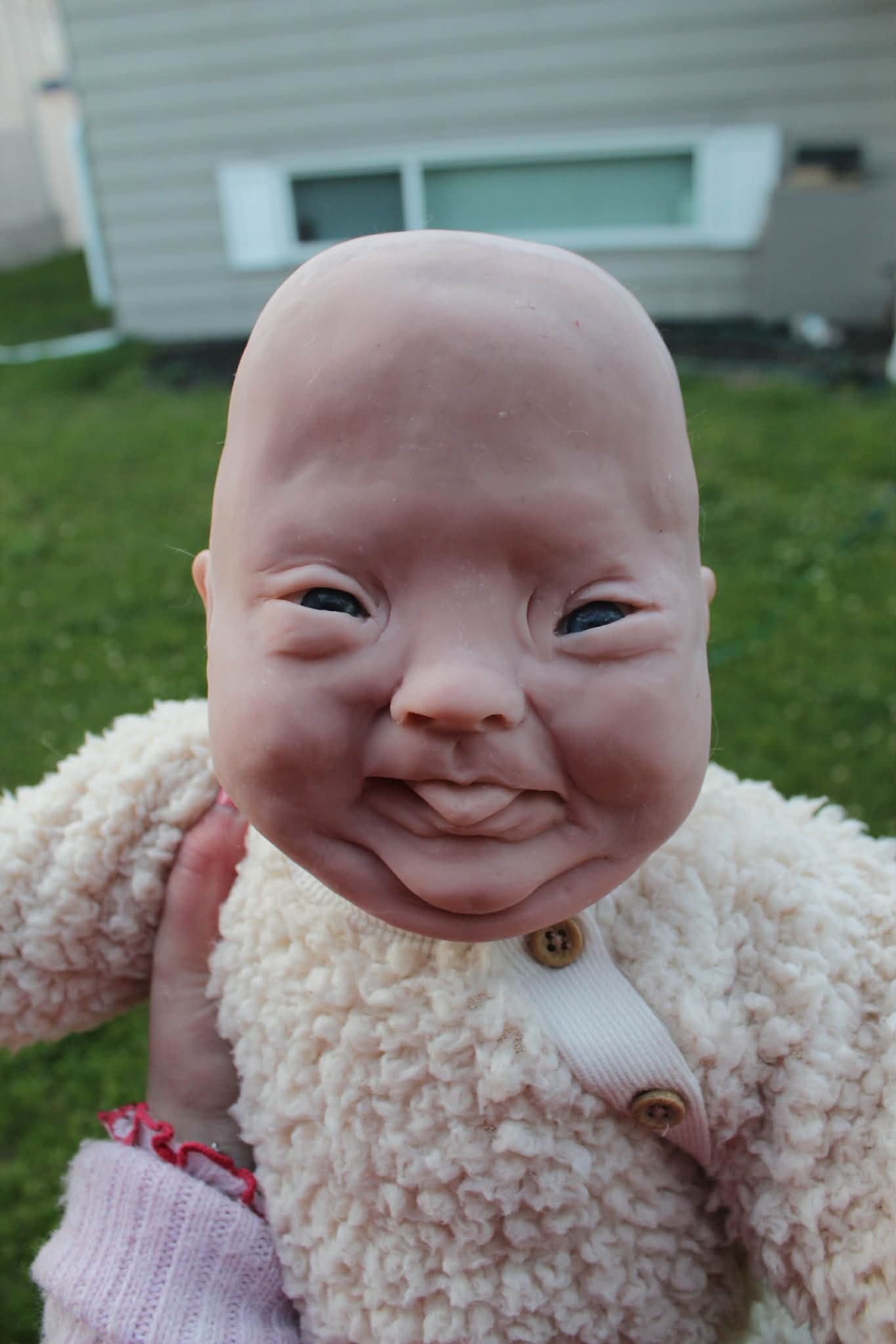 Silicone head totter tort -Jamison McCarty 23”-24” Down syndrome or full body