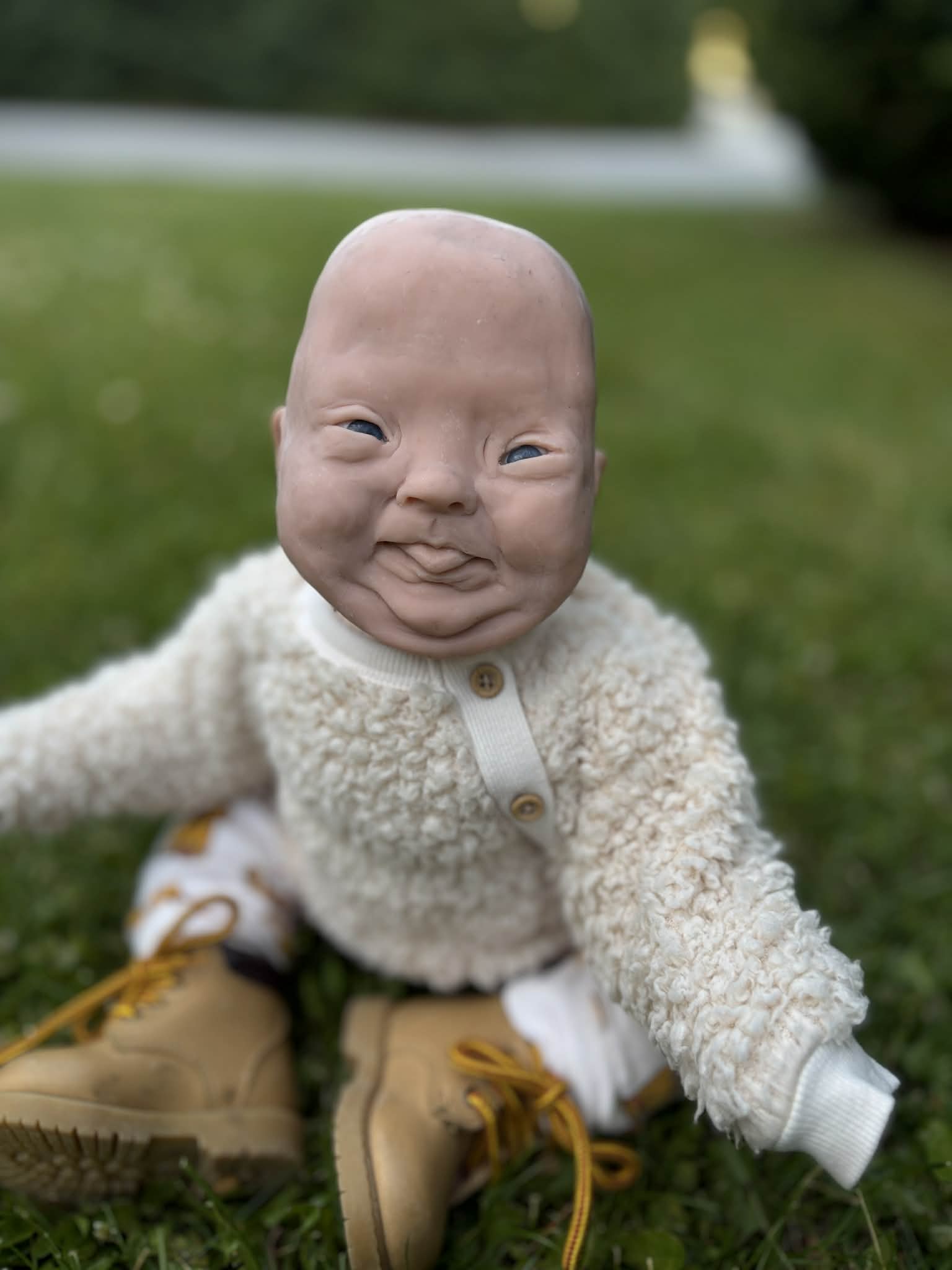 Silicone head totter tort -Jamison McCarty 23”-24” Down syndrome or full body