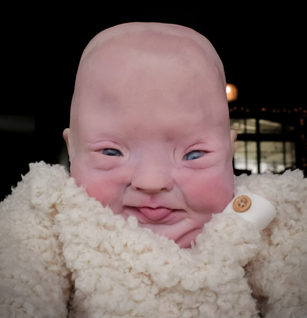 Silicone head totter tort -Jamison McCarty 23”-24” Down syndrome or full body