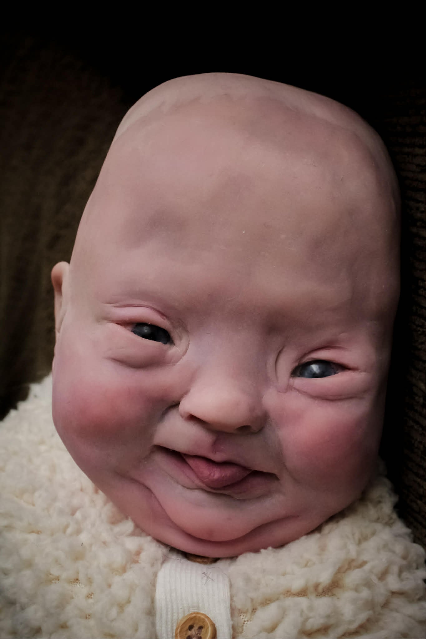Silicone head totter tort -Jamison McCarty 23”-24” Down syndrome or full body