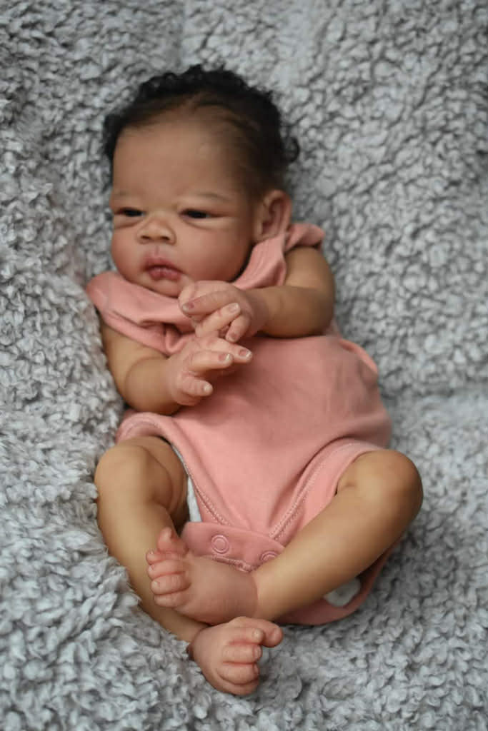 Silicone head and limbs ROSSIN 19” newborn