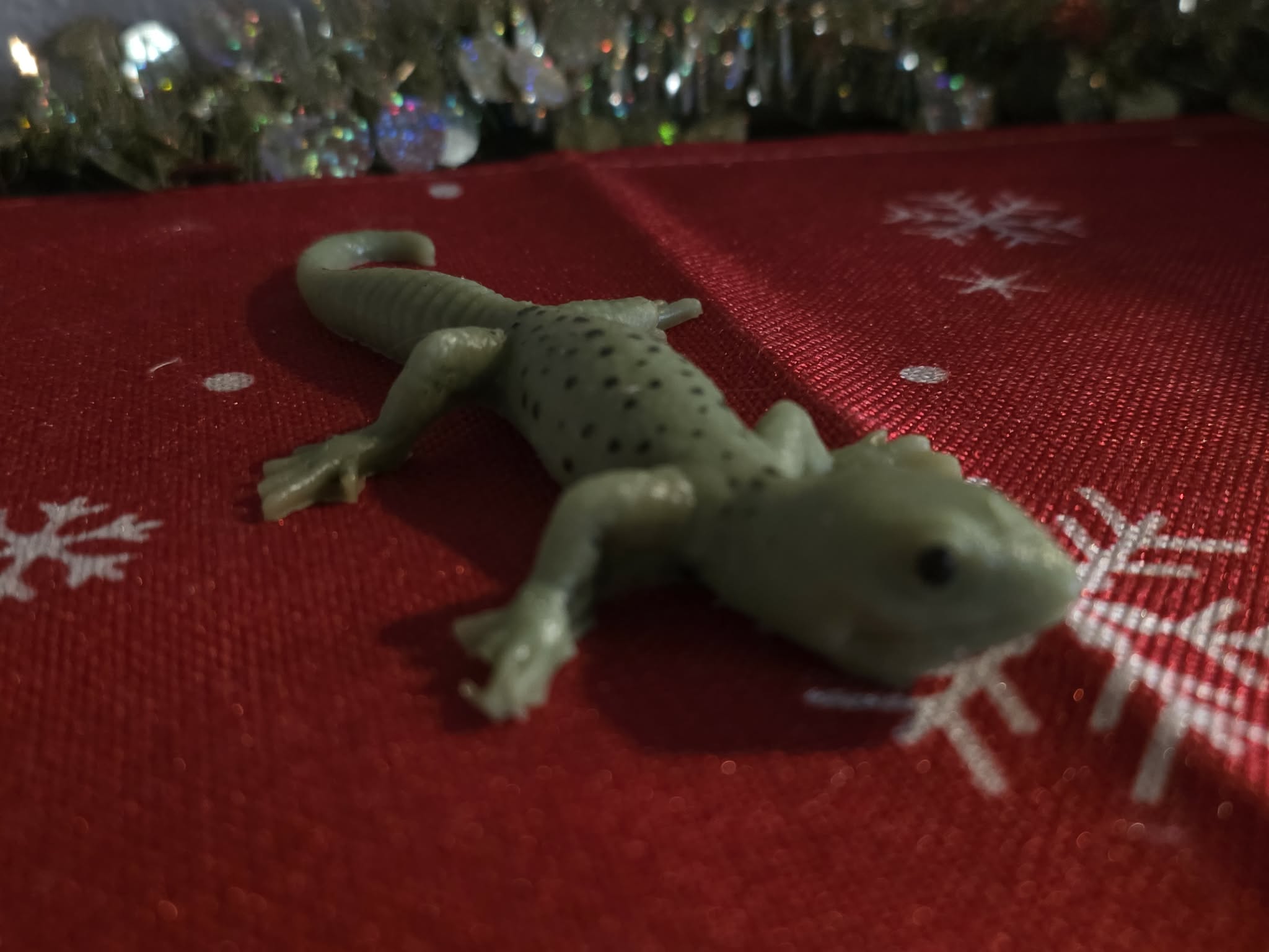 Mini Spotted Gecko – Silicone Art Doll