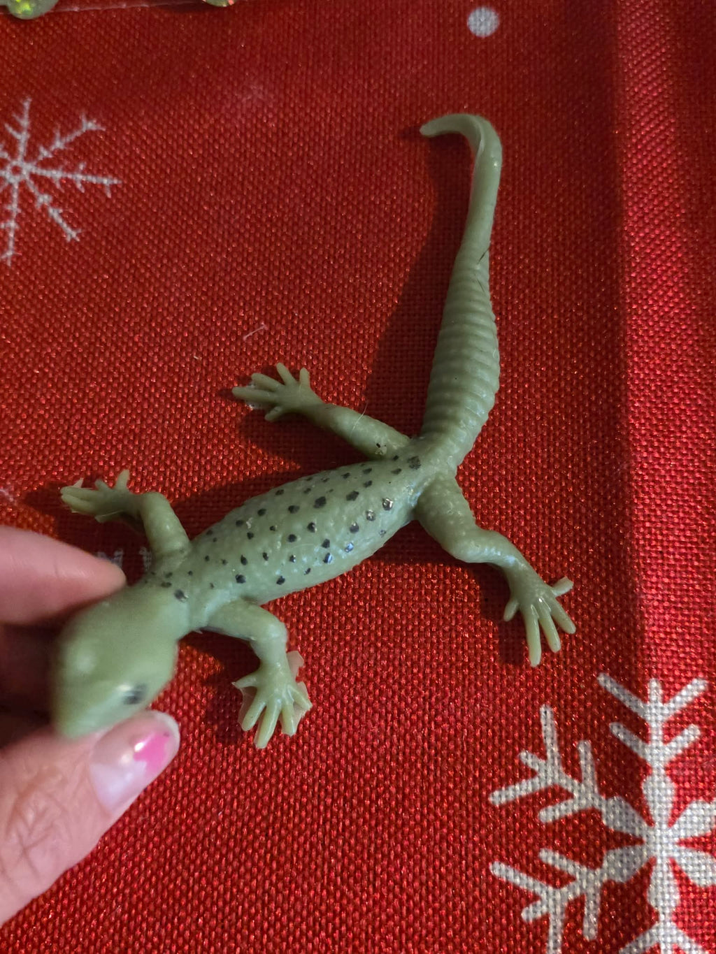Mini Spotted Gecko – Silicone Art Doll