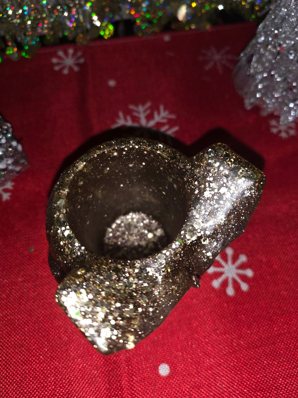 Resin Owl Jar – Custom Color & Glitter