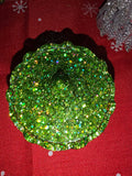 Resin Carousel-Style Jar – Custom Color & Glitter