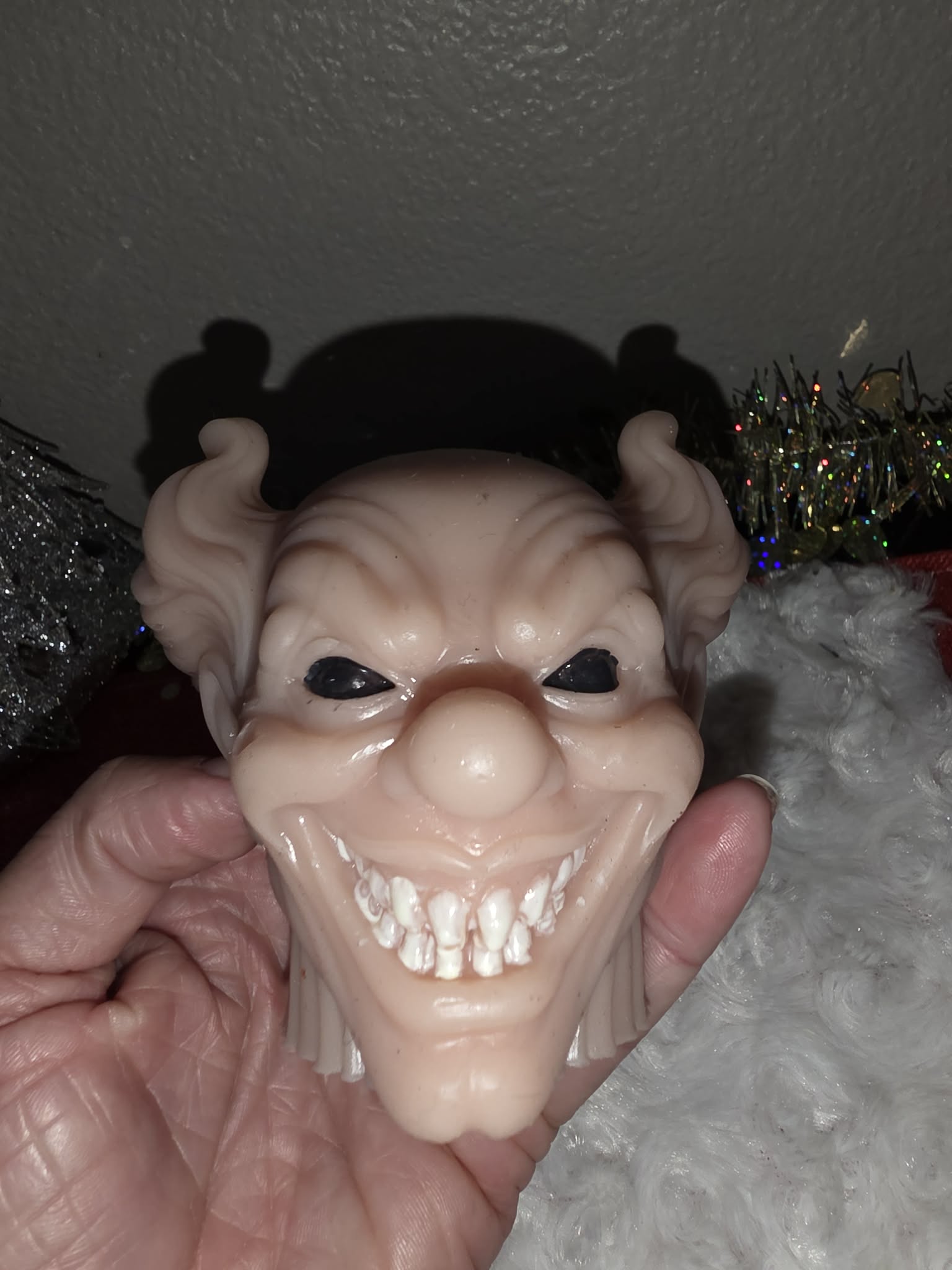 Creepy Silicone Clown Head – Custom Order