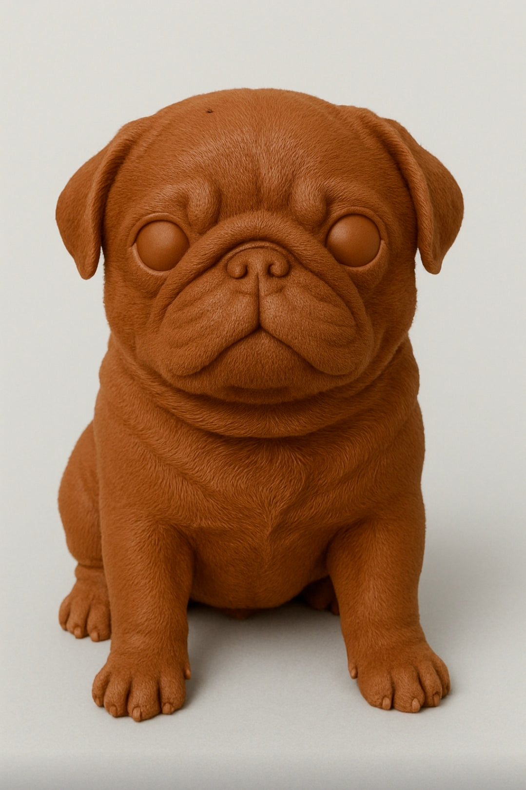 10" inches Full Body Silicone Pug puppy dog open eyes cutie you choose color
