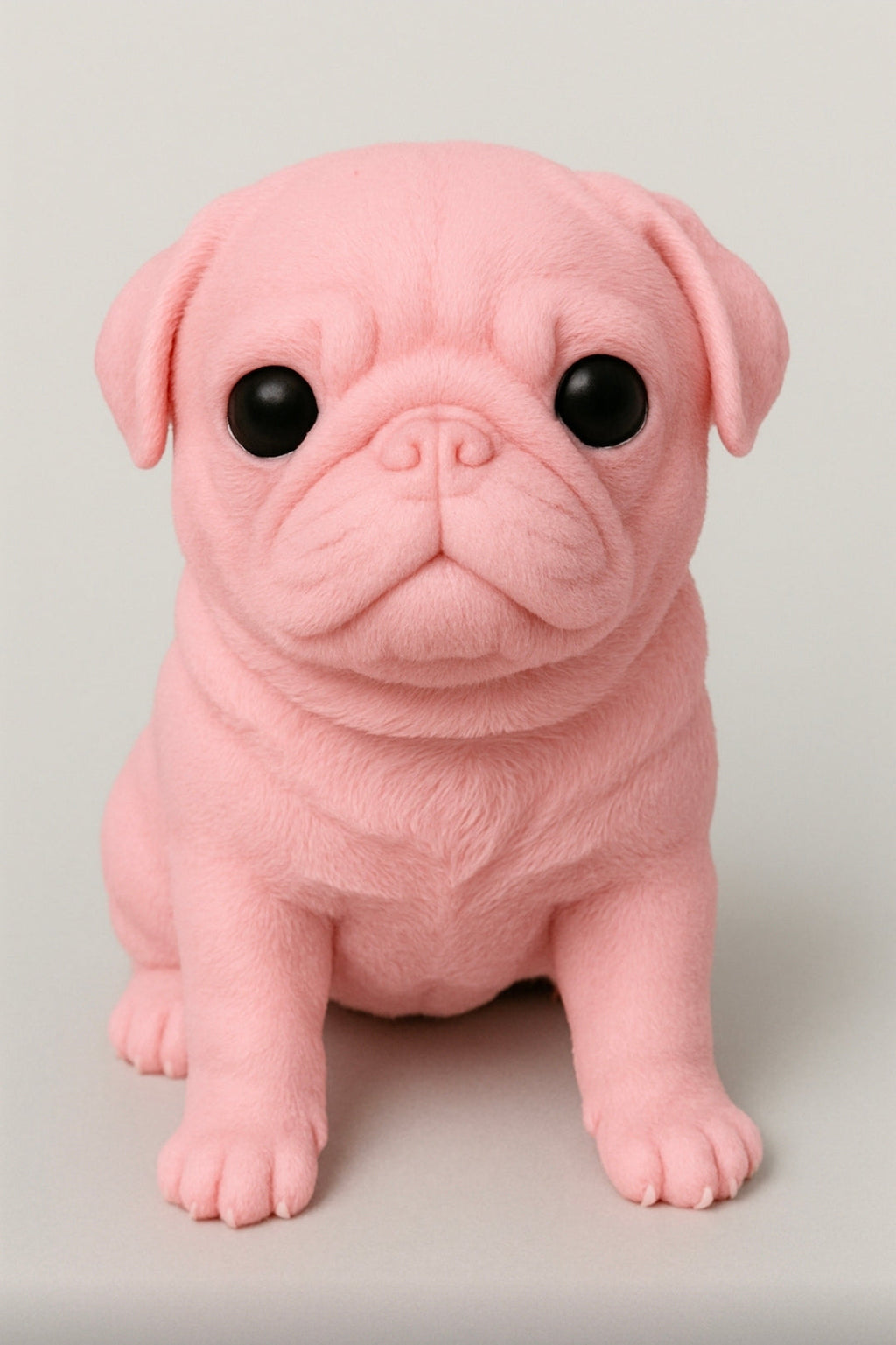 10" inches Full Body Silicone Pug puppy dog open eyes cutie you choose color