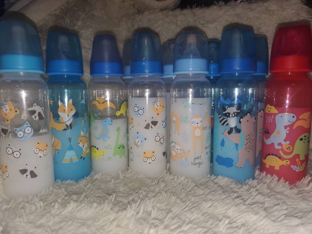 Reborn babies Sealed reborn baby milk bottle (2) boys