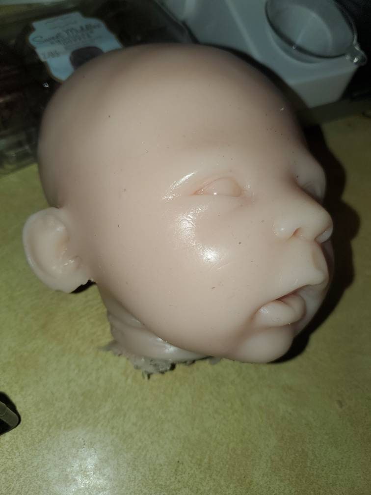 silicone art doll HEAD limbs or full body