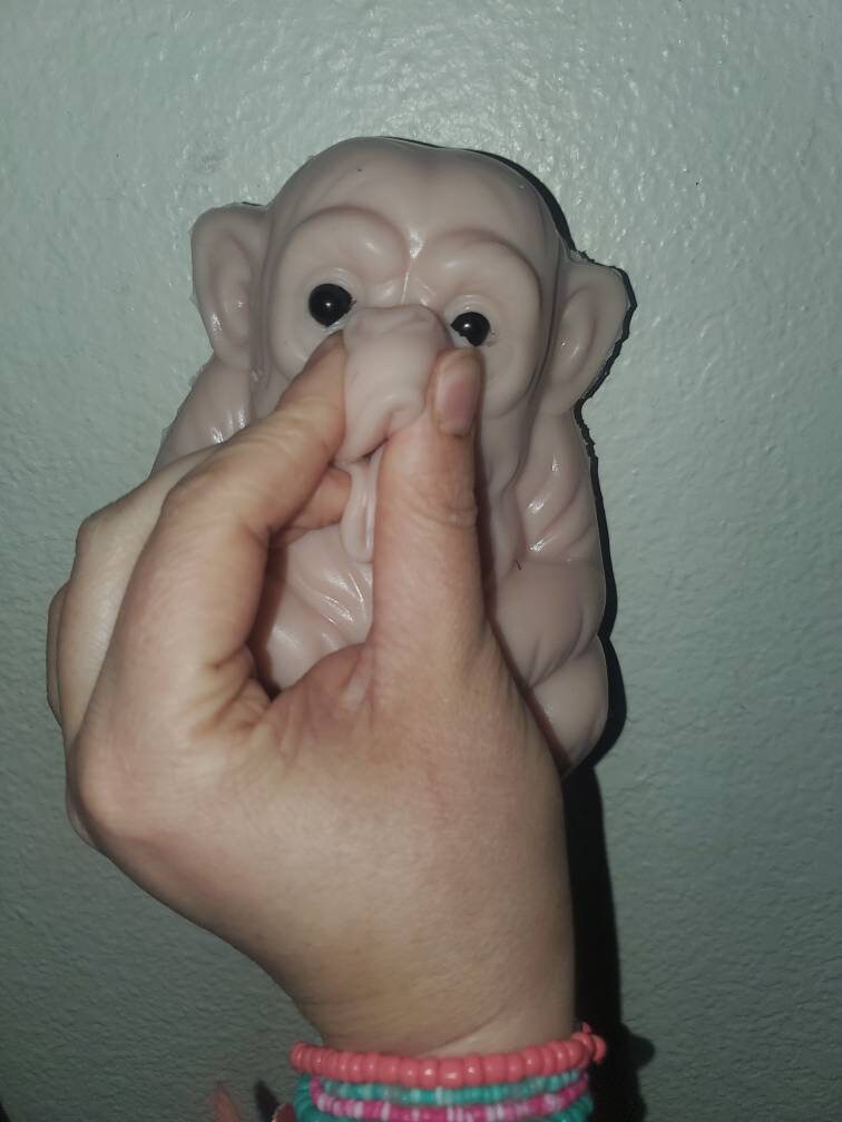 Full body silicone baby monkey ape