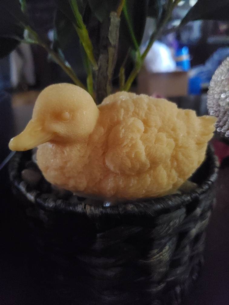 Silicone baby duck ducky you choose color 4.5"
