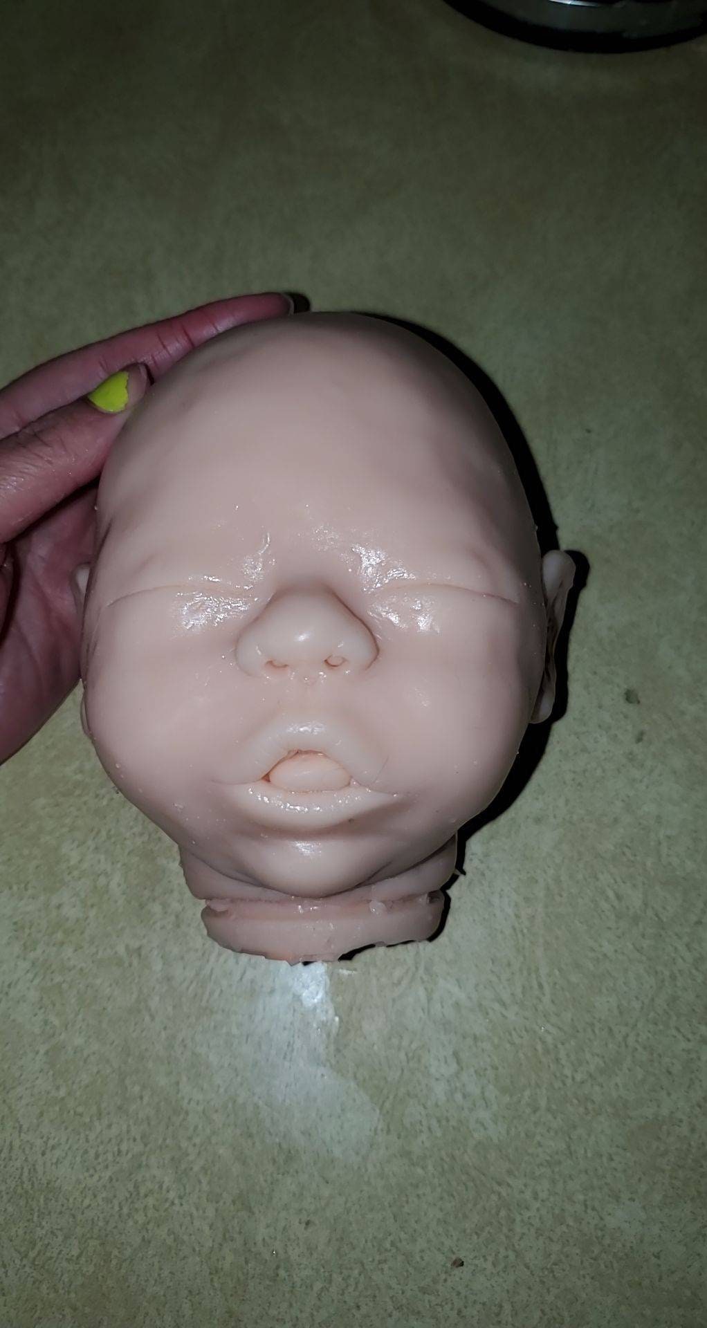 silicone art doll HEAD limbs or full body