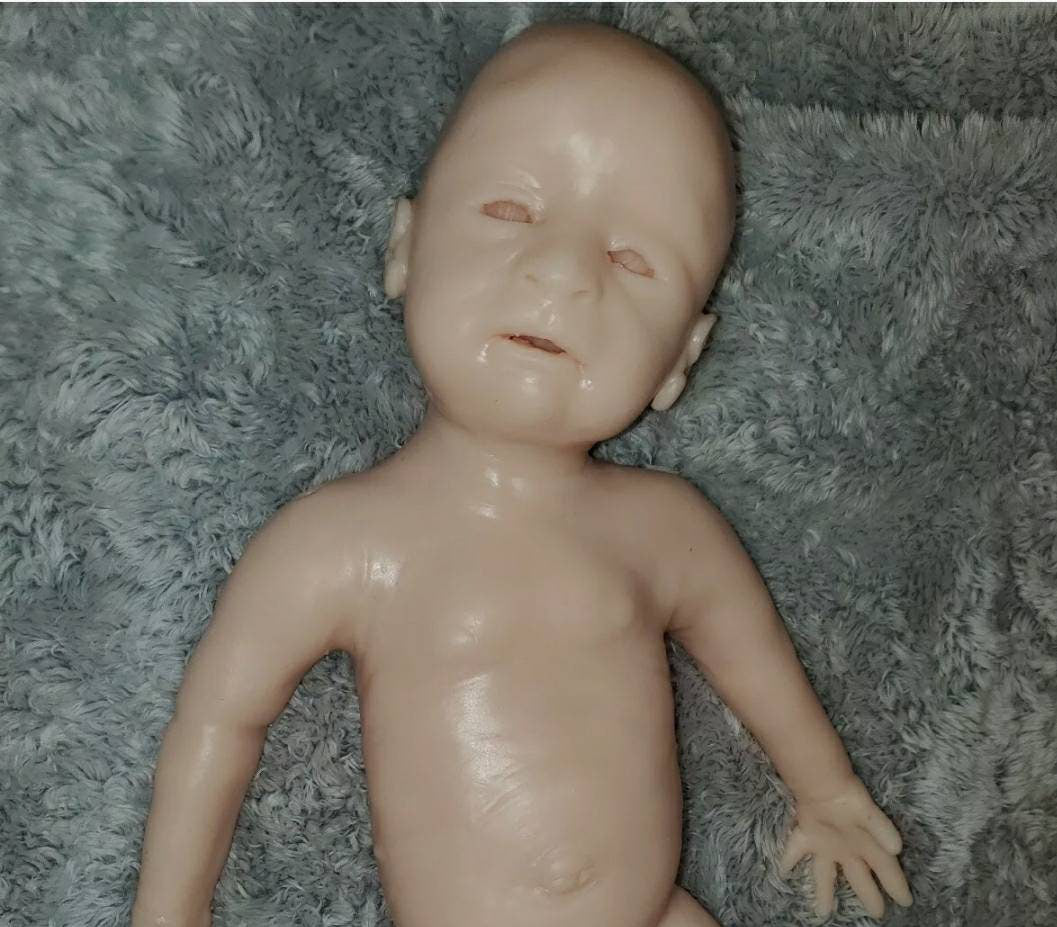 Full body silicone art doll  18" lior dacey