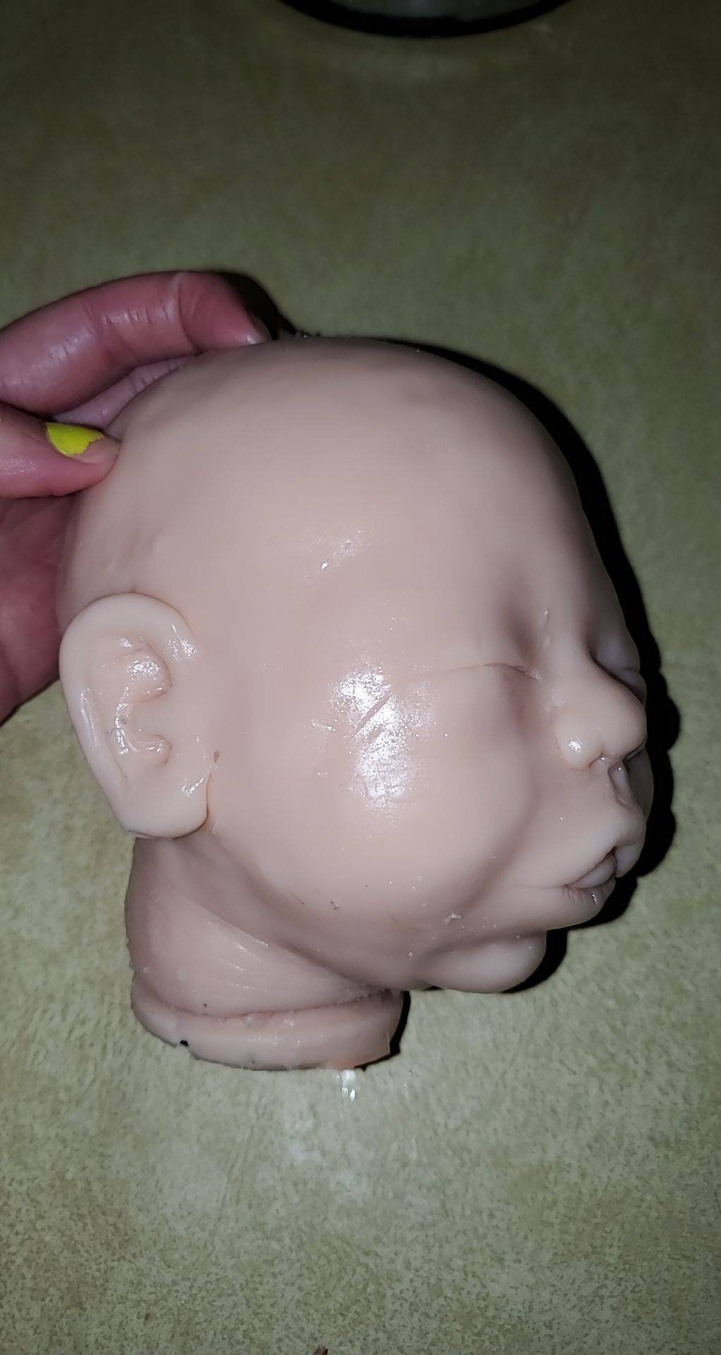silicone art doll HEAD limbs or full body