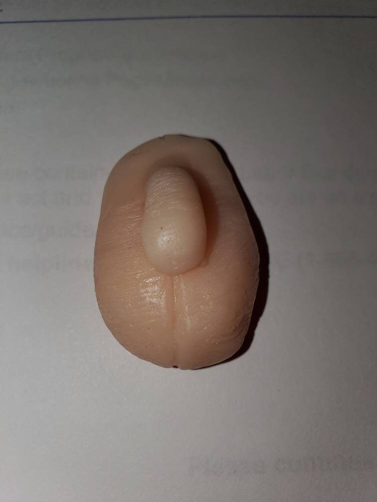 Preemie silicone baby weeiner for attachment  to change girls into boy babies