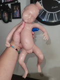 12" preemie silicone baby full body janelle