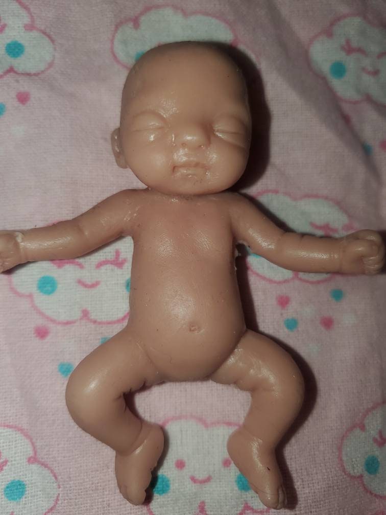 Full body silicone baby 4"