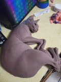 Silicone sphynx cat
