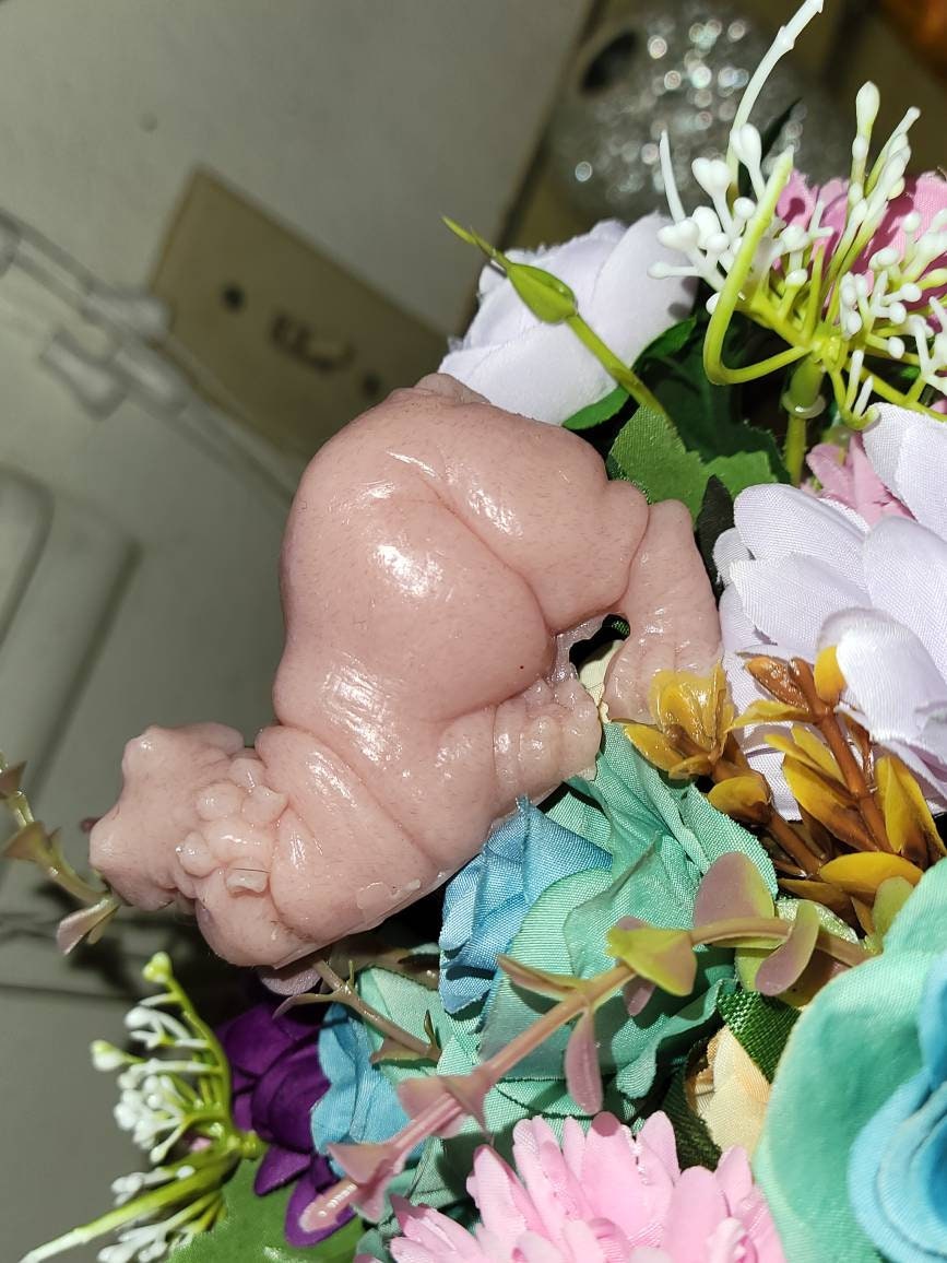3" silicone baby hippo blank