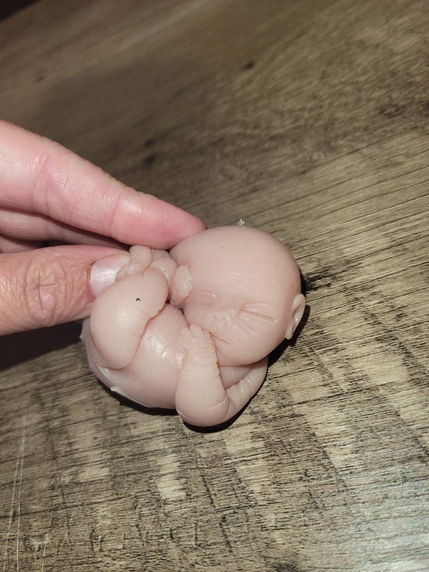 3" silicone baby