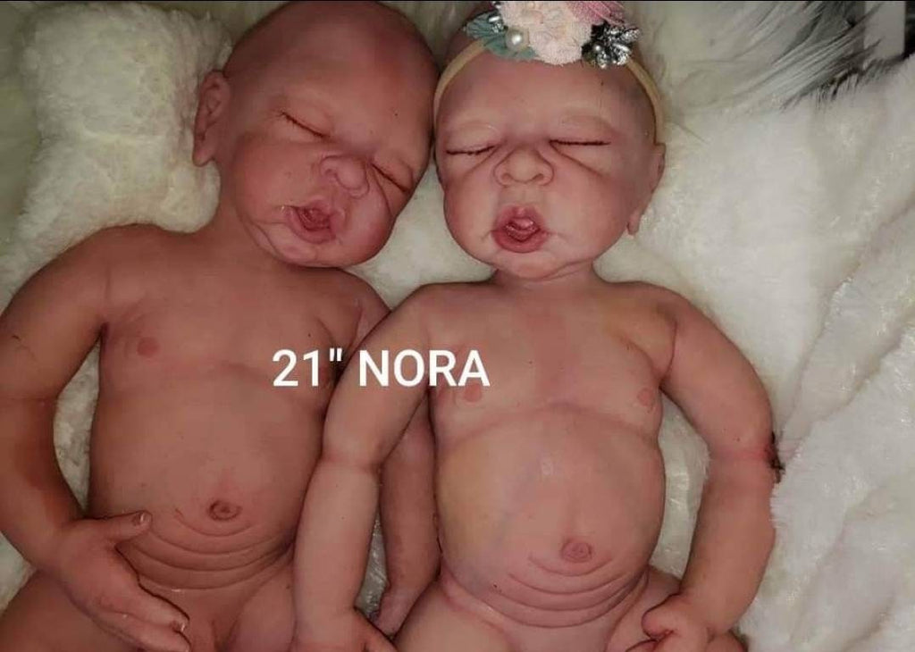 Full Body Silicone Baby 21" Nora