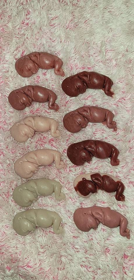 lot of 4Remembrance Keepsake-handcrafted memorial art peice, custom silicone or resin memory keepsake made to honor loved one