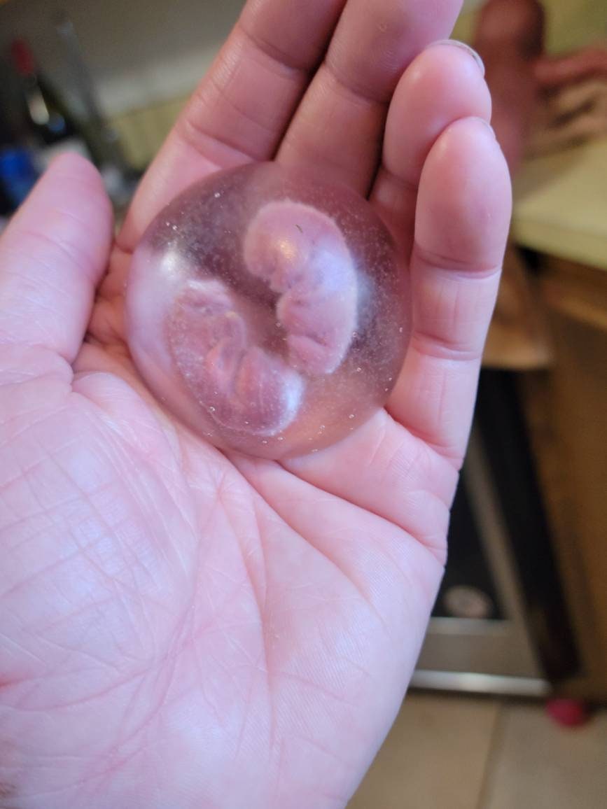 Remembrance Keepsake-handcrafted memorial art peice, custom silicone or resin memory keepsake made to honor loved one