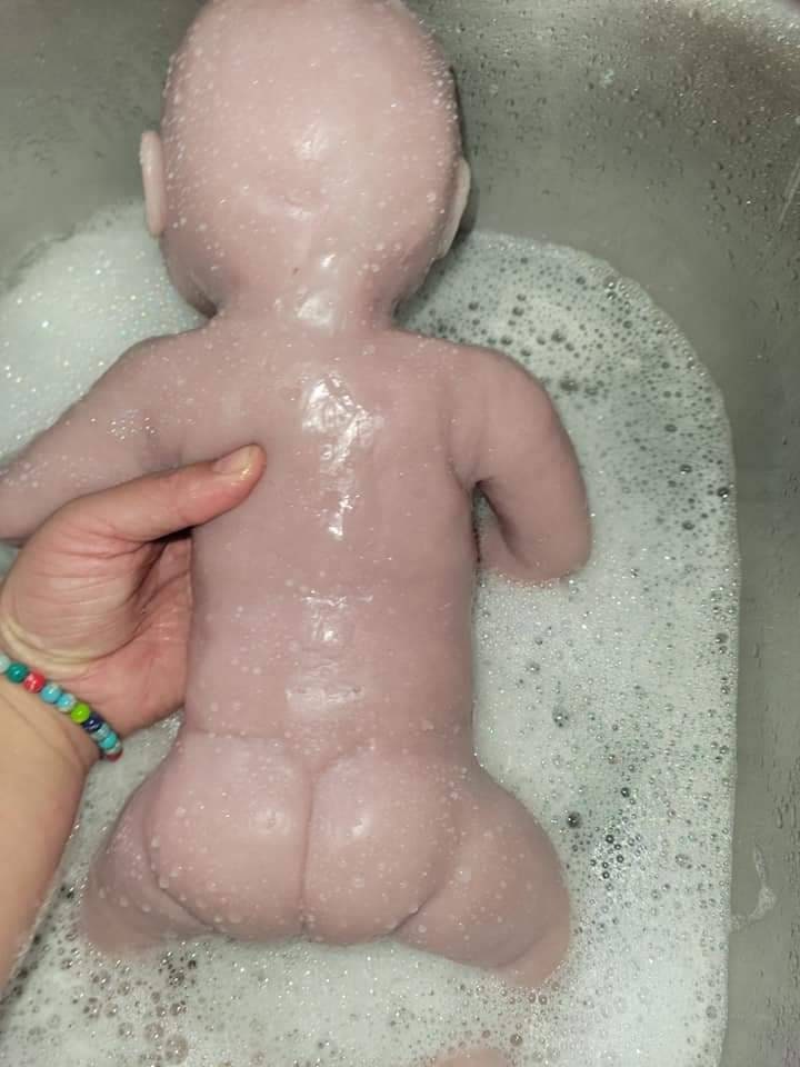 18" 5.5lbs maisy full body silicone baby