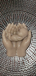 Remembrance Keepsake-handcrafted memorial art peice, custom silicone or resin memory keepsake made to honor loved one