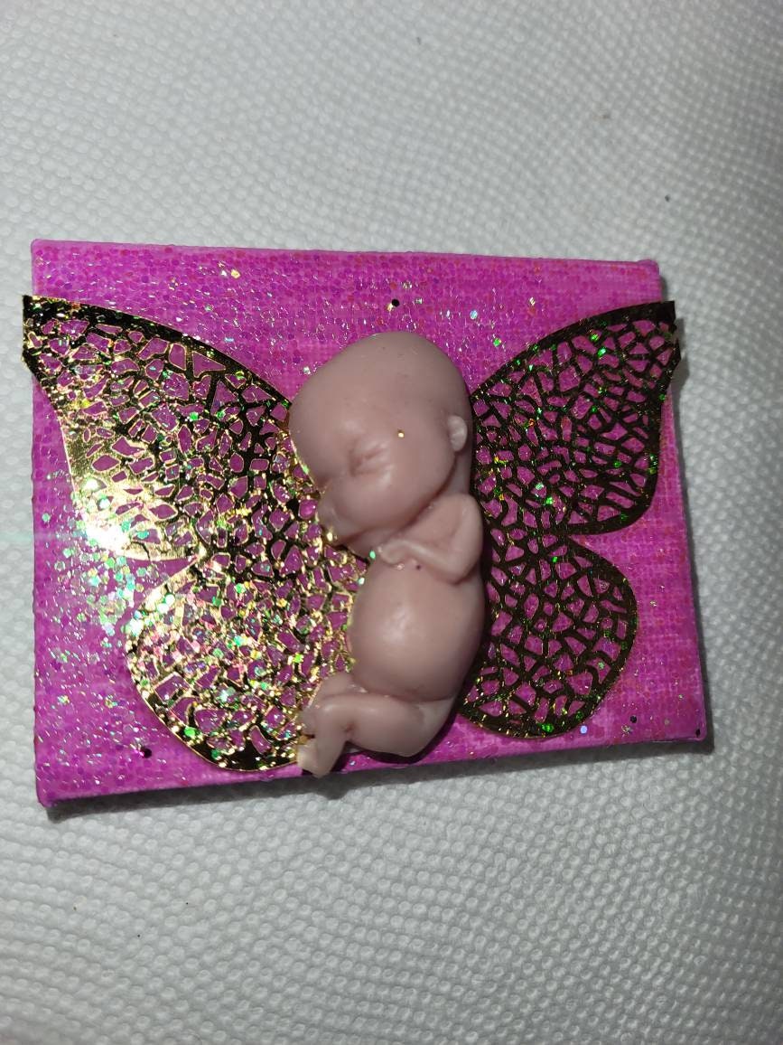 Remembrance Keepsake-handcrafted memorial art peice, custom silicone or resin memory keepsake made to honor loved one