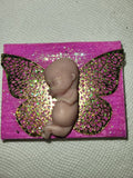 Remembrance Keepsake-handcrafted memorial art peice, custom silicone or resin memory keepsake made to honor loved one