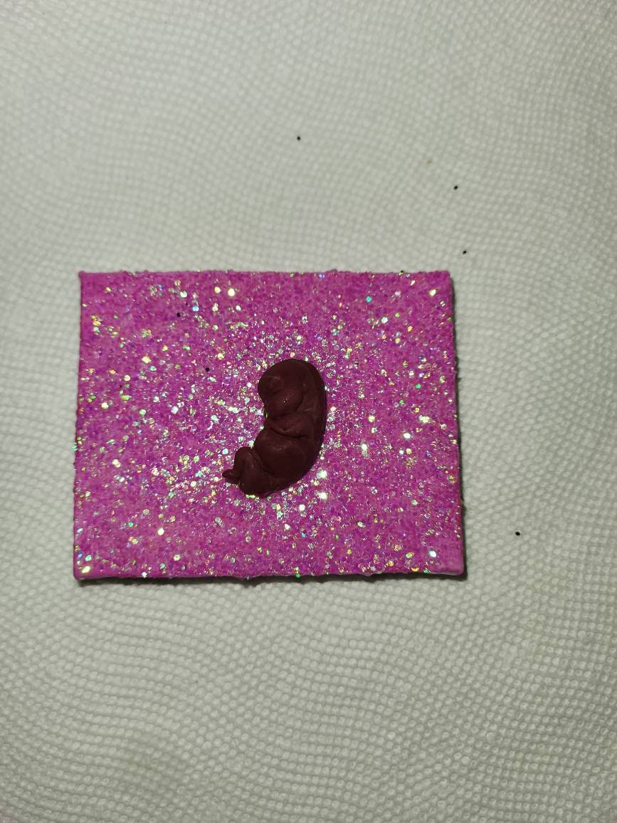 Remembrance Keepsake-handcrafted memorial art peice, custom silicone or resin memory keepsake made to honor loved one
