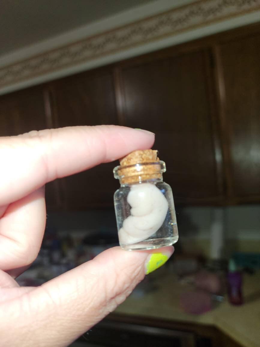 Remembrance Keepsake-handcrafted memorial art peice, custom silicone or resin memory keepsake made to honor loved one