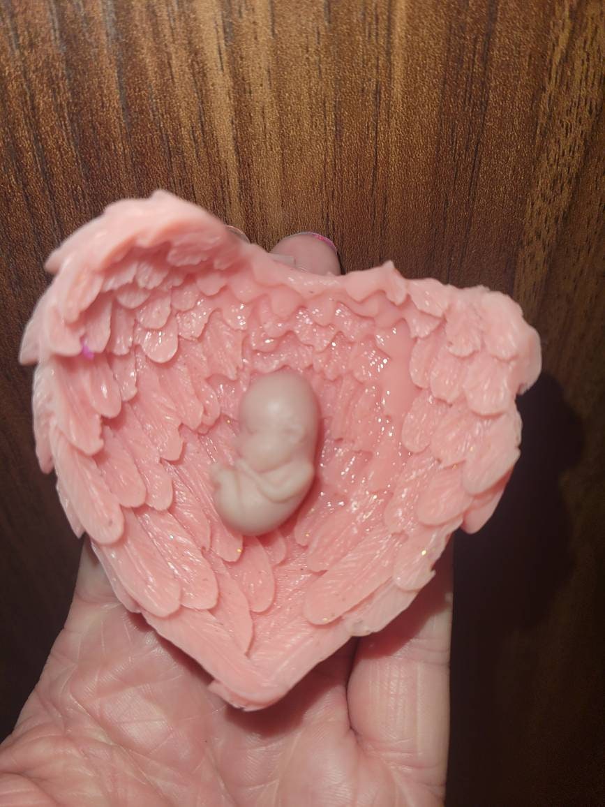 Remembrance Keepsake-handcrafted memorial art peice, custom silicone or resin memory keepsake made to honor loved one