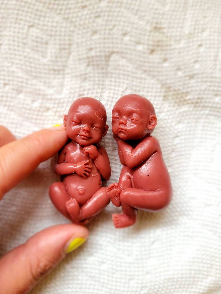 twinsRemembrance Keepsake-handcrafted memorial art peice, custom silicone or resin memory keepsake made to honor loved one