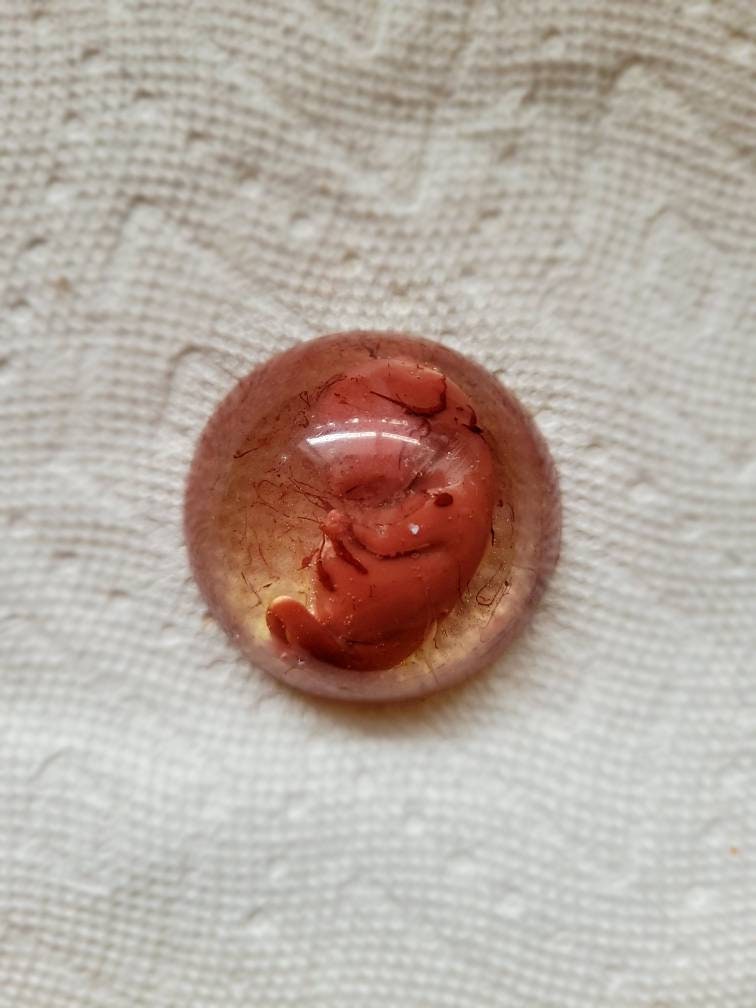 Remembrance Keepsake-handcrafted memorial art peice, custom silicone or resin memory keepsake made to honor loved one